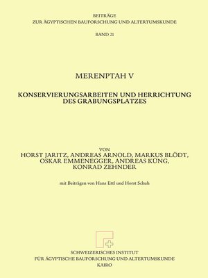 cover image of Merenptah V